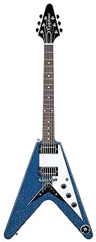 Amazon.com: Epiphone EXCLUSIVE Flying V, Brunswick Blu